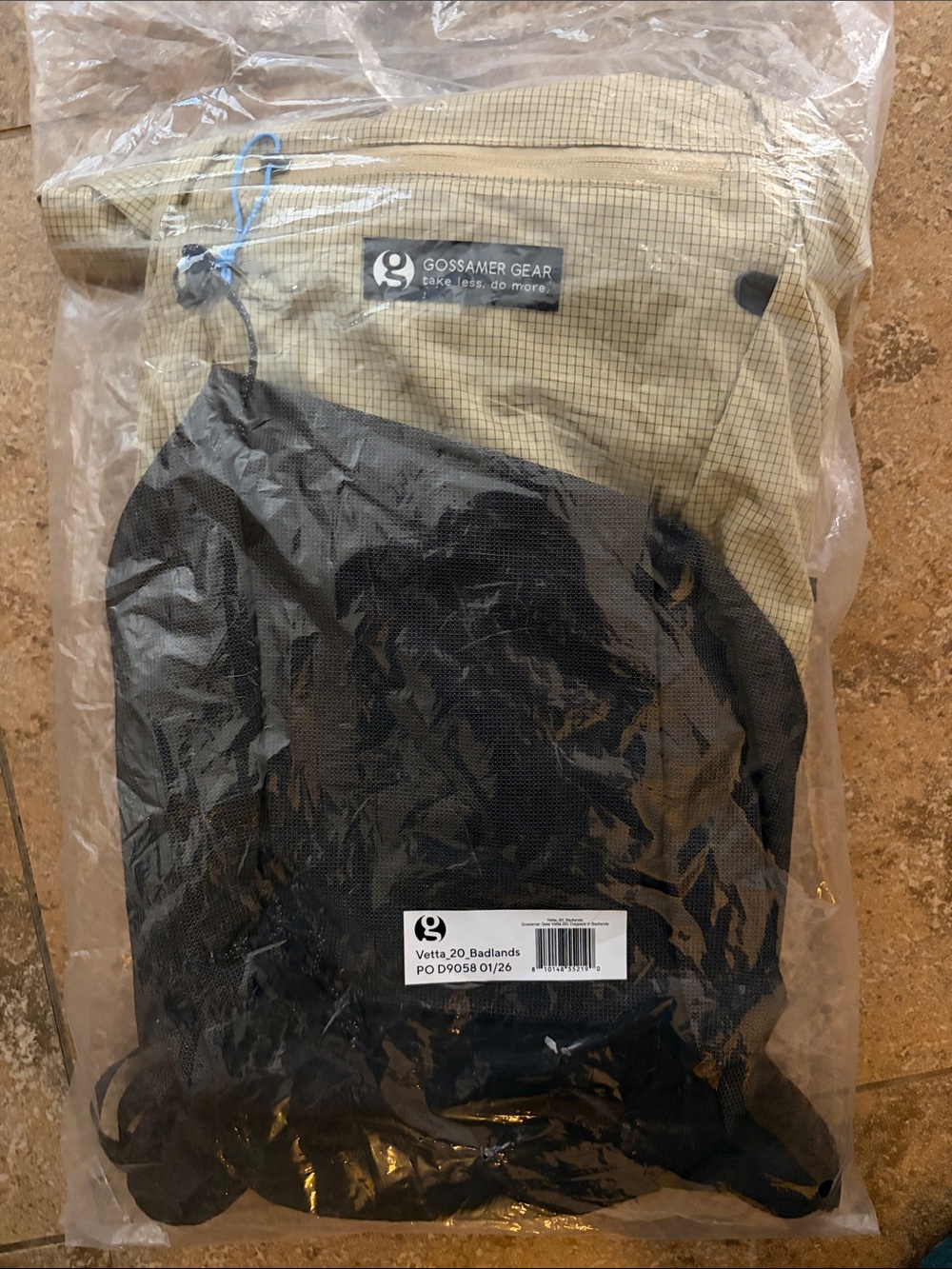 Brand new gossamer gear vetta 20 hiking backpack ultralight daypack fastpack